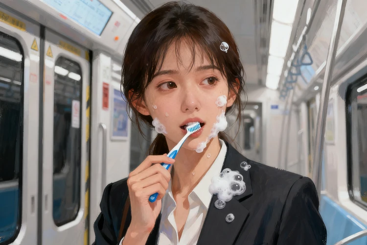 一天只在早上刷一次牙可以吗