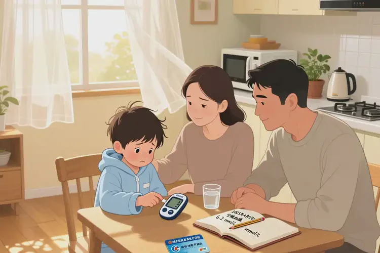 儿童早上空腹血糖20点5是糖尿病吗