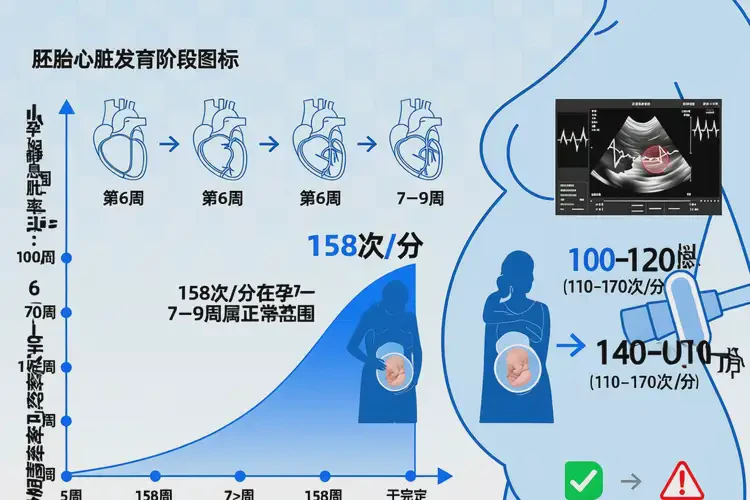 怀孕一个月心率158正常吗