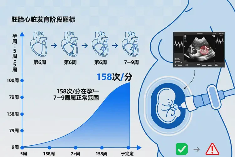 怀孕一个月心率158正常吗