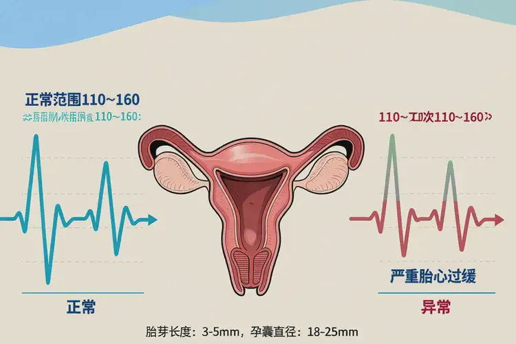 怀孕两个半月胎心70正常吗
