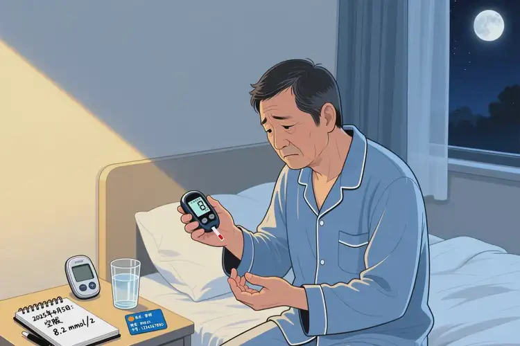 成年人晚上血糖7点7是糖尿病吗