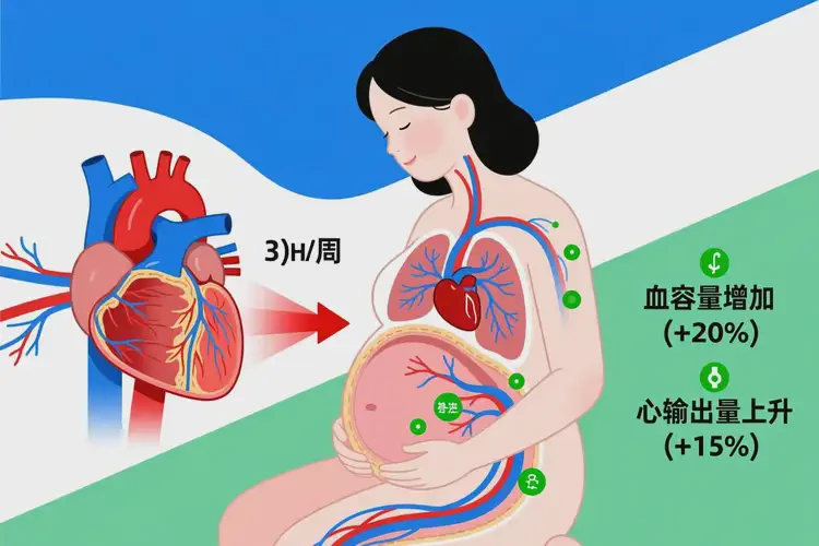 怀孕3周心率102正常吗