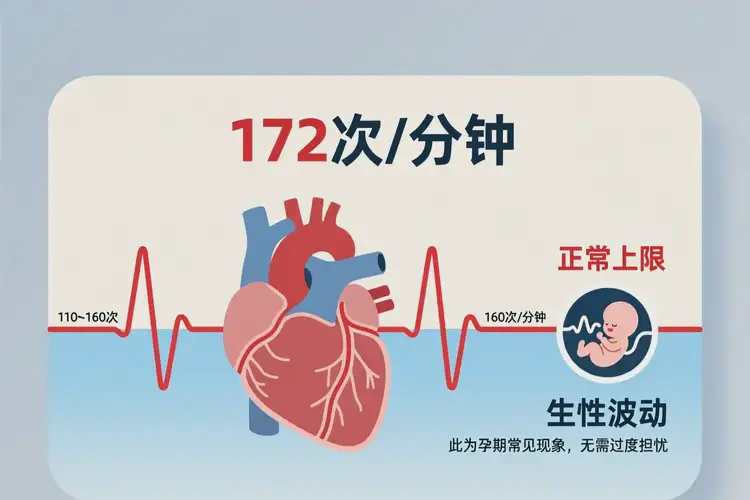孕21周5天胎心率172宝宝还能要吗