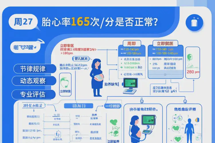 孕27周2天胎心165宝宝还能要吗