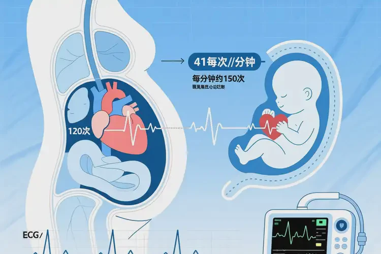 41岁孕9周心率120多正常吗