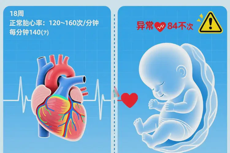 孕18周5天胎心84宝宝还能要吗