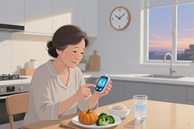 女人晚餐血糖6点3是糖尿病吗