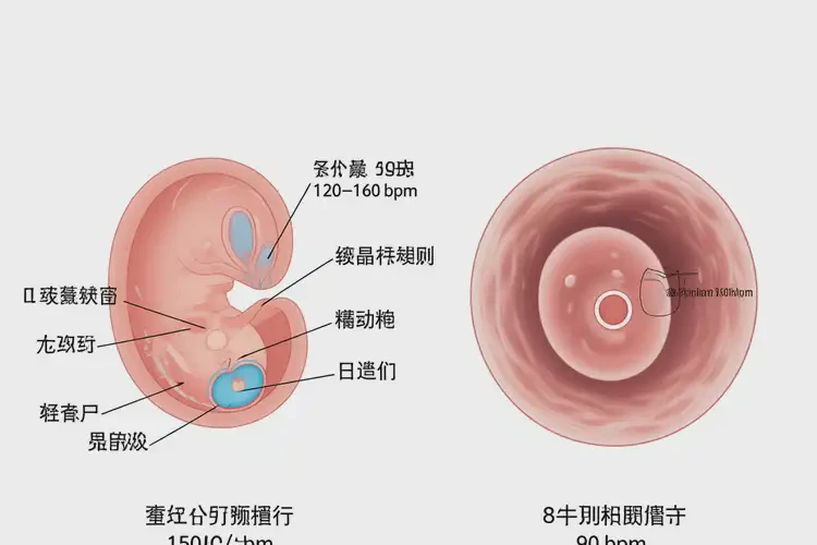 孕8周6天胎心率90左右怎么回事