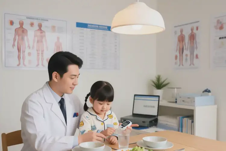 儿童晚餐血糖8点5是糖尿病吗