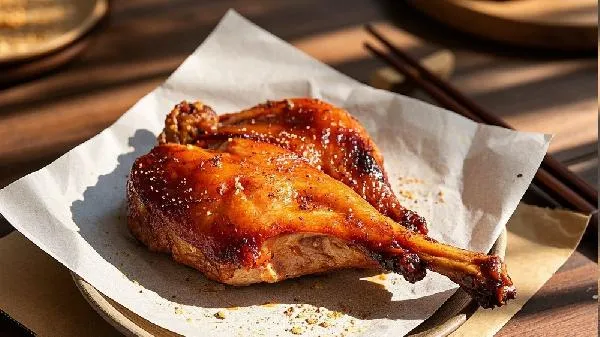 鸭腿去皮后脂肪高不高