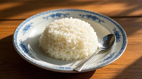 蒸米饭是不是糖分少点